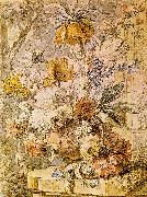 HUYSUM, Jan van Vase with Flowers sg oil painting